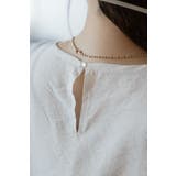 ボリューム半袖シアーブラウス 77-003815 | BONJOUR SAGAN | 詳細画像18 