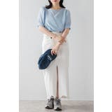 ボリューム半袖シアーブラウス 77-003815 | BONJOUR SAGAN | 詳細画像20 