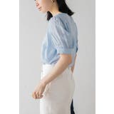 ボリューム半袖シアーブラウス 77-003815 | BONJOUR SAGAN | 詳細画像21 