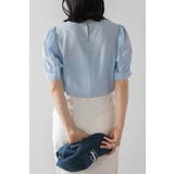 ボリューム半袖シアーブラウス 77-003815 | BONJOUR SAGAN | 詳細画像23 