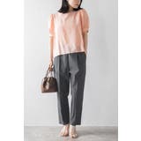 ボリューム半袖シアーブラウス 77-003815 | BONJOUR SAGAN | 詳細画像27 