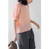 ボリューム半袖シアーブラウス 77-003815 | BONJOUR SAGAN | 詳細画像28 