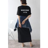 バックナンバープリントTシャツワンピース 77-003816 | BONJOUR SAGAN | 詳細画像24 