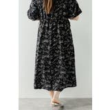 ウエストドロストリボン花柄ワンピース 77-003821 | BONJOUR SAGAN | 詳細画像9 