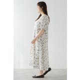 ウエストドロストリボン花柄ワンピース 77-003821 | BONJOUR SAGAN | 詳細画像11 