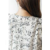 ウエストドロストリボン花柄ワンピース 77-003821 | BONJOUR SAGAN | 詳細画像21 