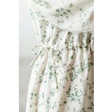 ウエストドロストリボン花柄ワンピース 77-003821 | BONJOUR SAGAN | 詳細画像32 