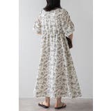 ウエストドロストリボン花柄ワンピース 77-003821 | BONJOUR SAGAN | 詳細画像47 