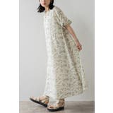 ウエストドロストリボン花柄ワンピース 77-003821 | BONJOUR SAGAN | 詳細画像59 