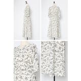 ウエストドロストリボン花柄ワンピース 77-003821 | BONJOUR SAGAN | 詳細画像62 