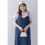 フロントジップデニムキャミワンピース 77-003823 | BONJOUR SAGAN | 詳細画像3 