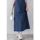 フロントジップデニムキャミワンピース 77-003823 | BONJOUR SAGAN | 詳細画像8 