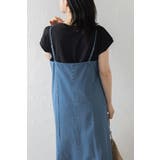 フロントジップデニムキャミワンピース 77-003823 | BONJOUR SAGAN | 詳細画像34 