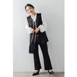 ダンボールポンチペプラムベスト 77-003825 | BONJOUR SAGAN | 詳細画像6 