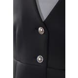 ダンボールポンチペプラムベスト 77-003825 | BONJOUR SAGAN | 詳細画像9 