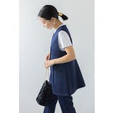 ダンボールポンチペプラムベスト 77-003825 | BONJOUR SAGAN | 詳細画像18 