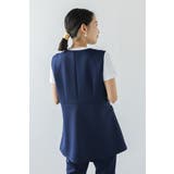 ダンボールポンチペプラムベスト 77-003825 | BONJOUR SAGAN | 詳細画像20 