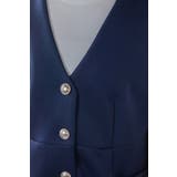 ダンボールポンチペプラムベスト 77-003825 | BONJOUR SAGAN | 詳細画像22 