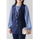 ダンボールポンチペプラムベスト 77-003825 | BONJOUR SAGAN | 詳細画像23 