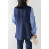 ダンボールポンチペプラムベスト 77-003825 | BONJOUR SAGAN | 詳細画像27 