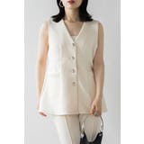 ダンボールポンチペプラムベスト 77-003825 | BONJOUR SAGAN | 詳細画像41 