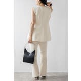 ダンボールポンチペプラムベスト 77-003825 | BONJOUR SAGAN | 詳細画像46 