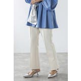 IVORY | ダンボールポンチセンターシームパンツ 77-003826 | BONJOUR SAGAN