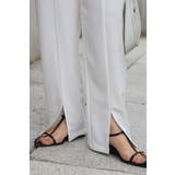 オーガンジードッキングケープブラウス×フロントスリットパンツセットアップ 77 … | BONJOUR SAGAN | 詳細画像14 