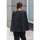 オーガンジードッキングケープブラウス×フロントスリットパンツセットアップ 77 … | BONJOUR SAGAN | 詳細画像23 