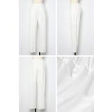 オーガンジードッキングケープブラウス×フロントスリットパンツセットアップ 77 … | BONJOUR SAGAN | 詳細画像33 