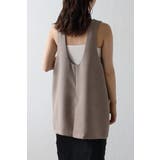 ウェーブネックチュニックベスト 77-003839 | BONJOUR SAGAN | 詳細画像4 