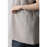 ウェーブネックチュニックベスト 77-003839 | BONJOUR SAGAN | 詳細画像7 