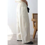 ウエストドロストノースリーブVネックオールインワン 77-003840 | BONJOUR SAGAN | 詳細画像5 