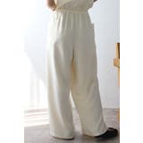 ウエストドロストノースリーブVネックオールインワン 77-003840 | BONJOUR SAGAN | 詳細画像8 