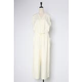 ウエストドロストノースリーブVネックオールインワン 77-003840 | BONJOUR SAGAN | 詳細画像22 