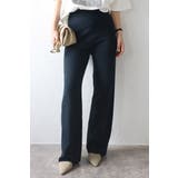 DARK-NAVY | サマーニットイージーパンツ 77-003842 | BONJOUR SAGAN