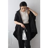 BLACK | 袖2WAYコクーンブルゾン 77-003852 | BONJOUR SAGAN