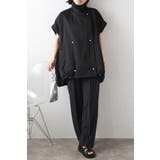 袖2WAYコクーンブルゾン 77-003852 | BONJOUR SAGAN | 詳細画像38 