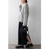 Vネックサマーツイードプルオーバー 77-003863 | BONJOUR SAGAN | 詳細画像5 