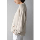 Vネックサマーツイードプルオーバー 77-003863 | BONJOUR SAGAN | 詳細画像12 