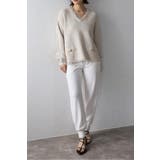 Vネックサマーツイードプルオーバー 77-003863 | BONJOUR SAGAN | 詳細画像14 