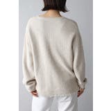 Vネックサマーツイードプルオーバー 77-003863 | BONJOUR SAGAN | 詳細画像15 