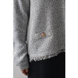 Vネックサマーツイードプルオーバー 77-003863 | BONJOUR SAGAN | 詳細画像18 