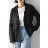 BLACK | バックデザインジャケット 77-003865 | BONJOUR SAGAN