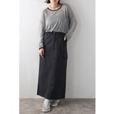 ウエストドロストIラインスカート 77-003867 | BONJOUR SAGAN | 詳細画像1 