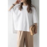 OFF-WHITE | ビッグシルエット前後差Tシャツ 77-003873 | BONJOUR SAGAN
