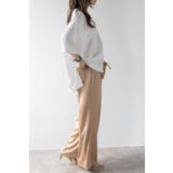 ビッグシルエット前後差Tシャツ 77-003873 | BONJOUR SAGAN | 詳細画像4 