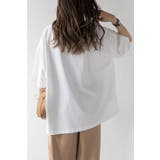 ビッグシルエット前後差Tシャツ 77-003873 | BONJOUR SAGAN | 詳細画像5 