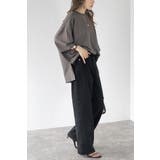 ビッグシルエット前後差Tシャツ 77-003873 | BONJOUR SAGAN | 詳細画像12 