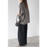 ビッグシルエット前後差Tシャツ 77-003873 | BONJOUR SAGAN | 詳細画像14 